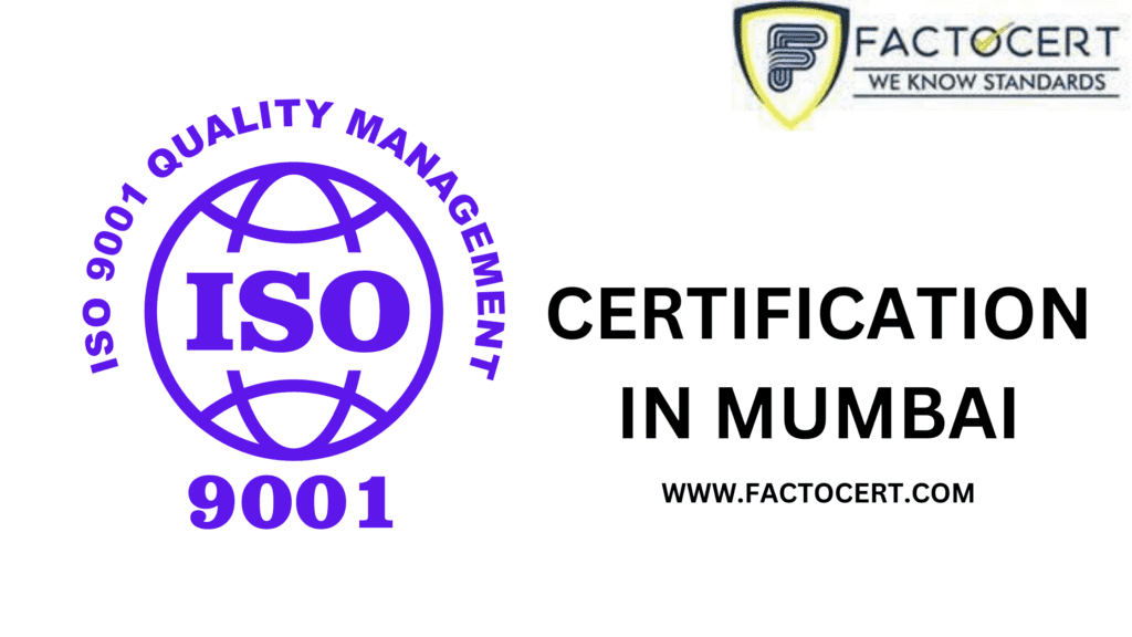 ISO 9001 Consultant in Mumbai