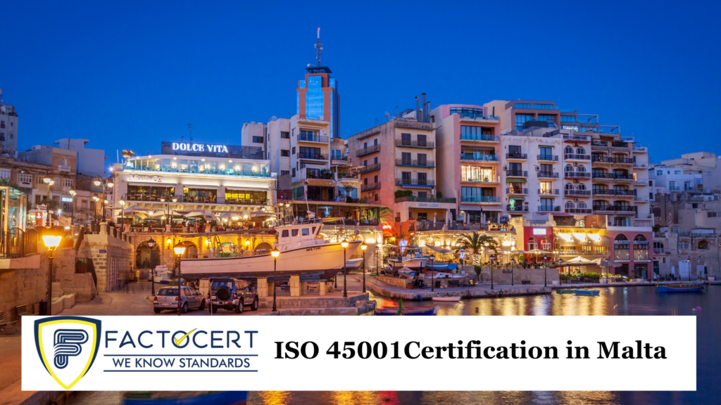 ISO 45001 certification in Malta