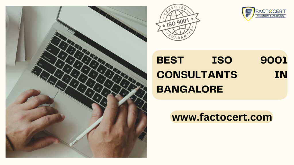 ISO 9001 Consultants in Bangalore