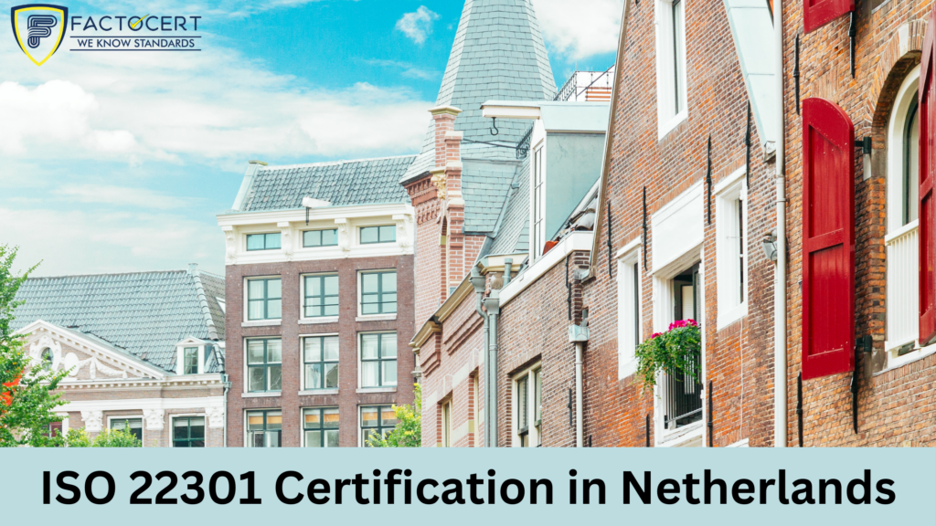 ISO 22301 Certification in Netherlands