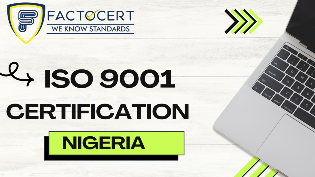 ISO 9001 CERTIFICATION IN NIGERIA