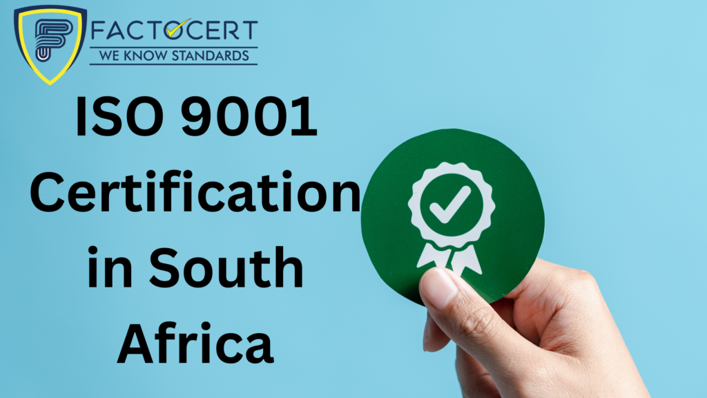 ISO 9001 Certification in South Africa